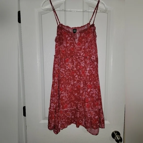 Wild Fable babydoll dress tie front - Picture 1 of 3